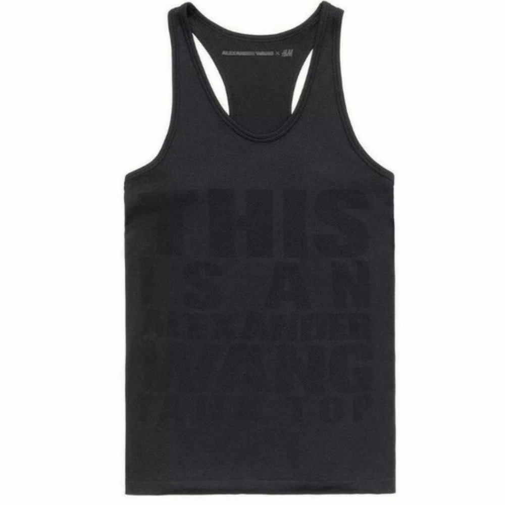 Alexander Wang X HM Tank in Black sz M